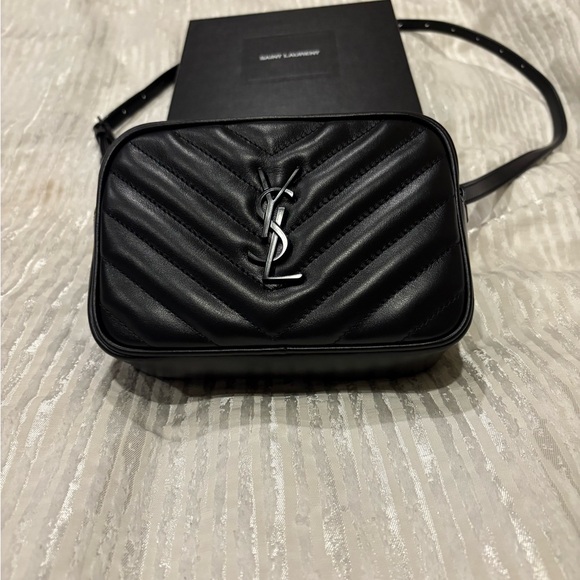 Saint Laurent Black Crossbody Bag - Picture 6 of 8